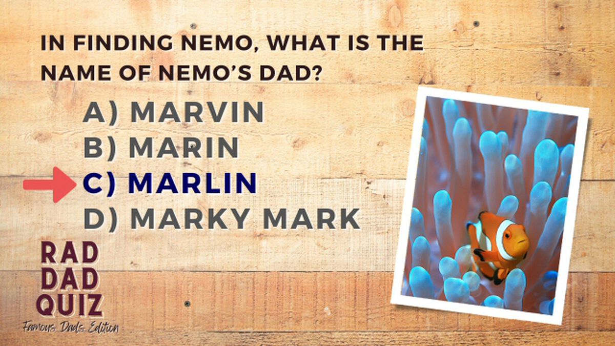 Rad Dad Quiz - Famous Fathers Edition image number null